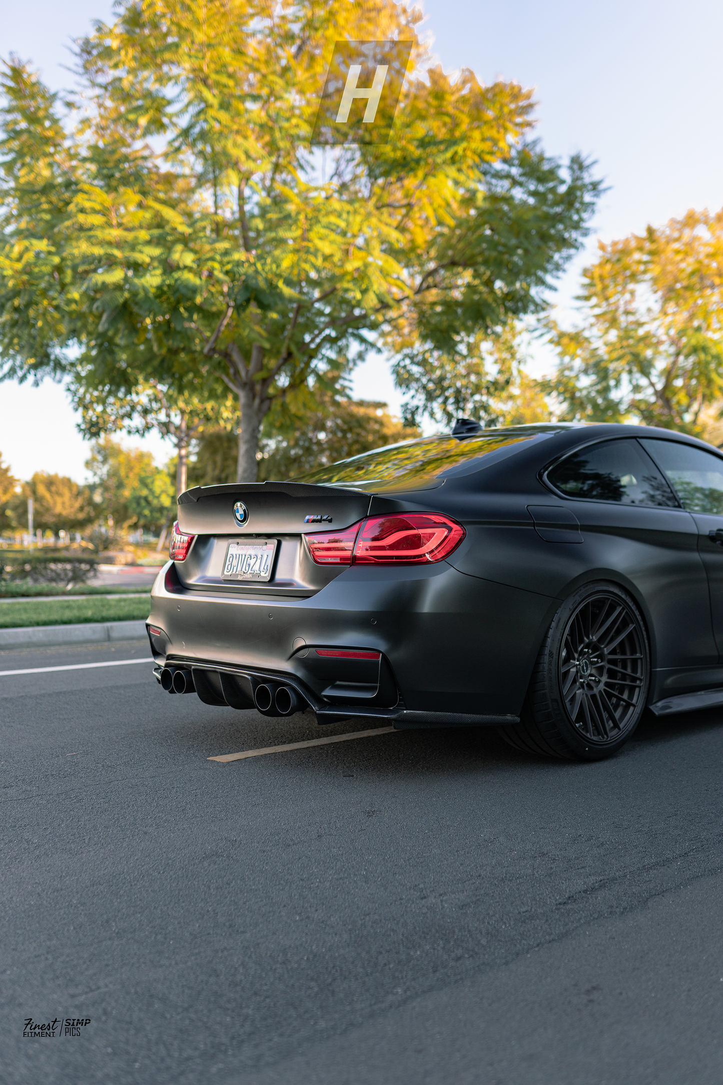 Horizon Motorsport Performance V1 Carbon Fiber Trunk Lip / Spoiler BMW F82 M4