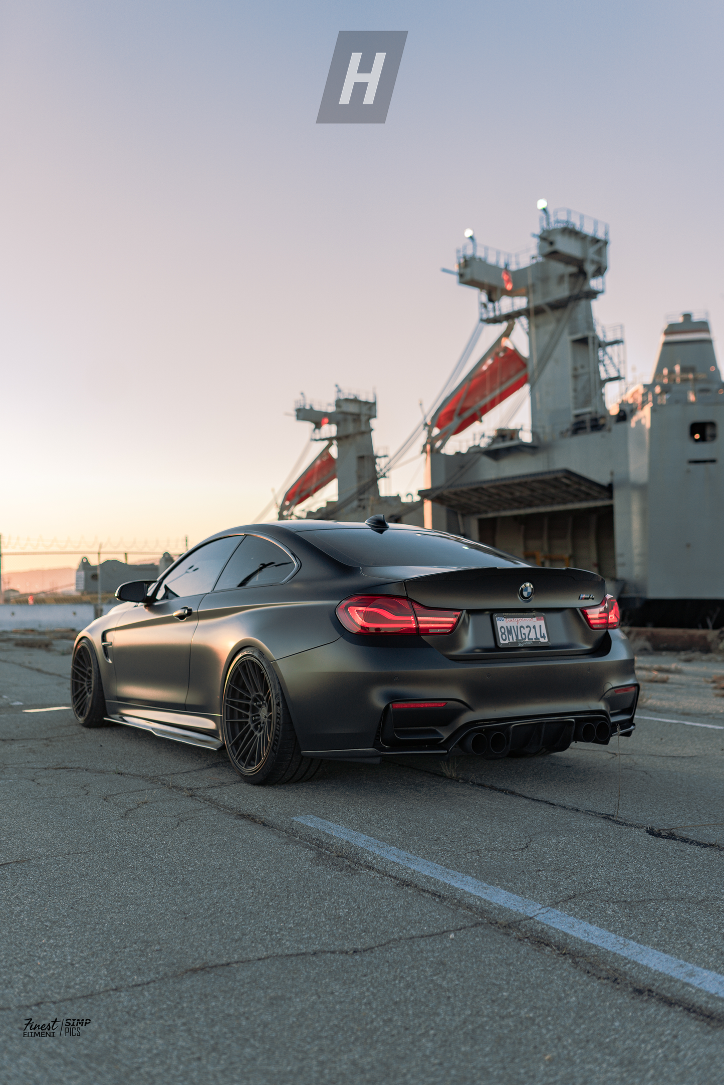 Horizon Motorsport Performance V1 Carbon Fiber Trunk Lip / Spoiler BMW F82 M4