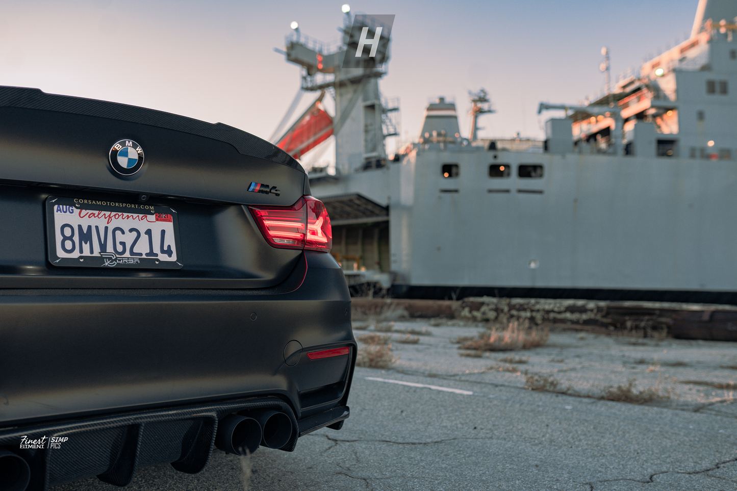 Horizon Motorsport Performance V1 Carbon Fiber Trunk Lip / Spoiler BMW F82 M4