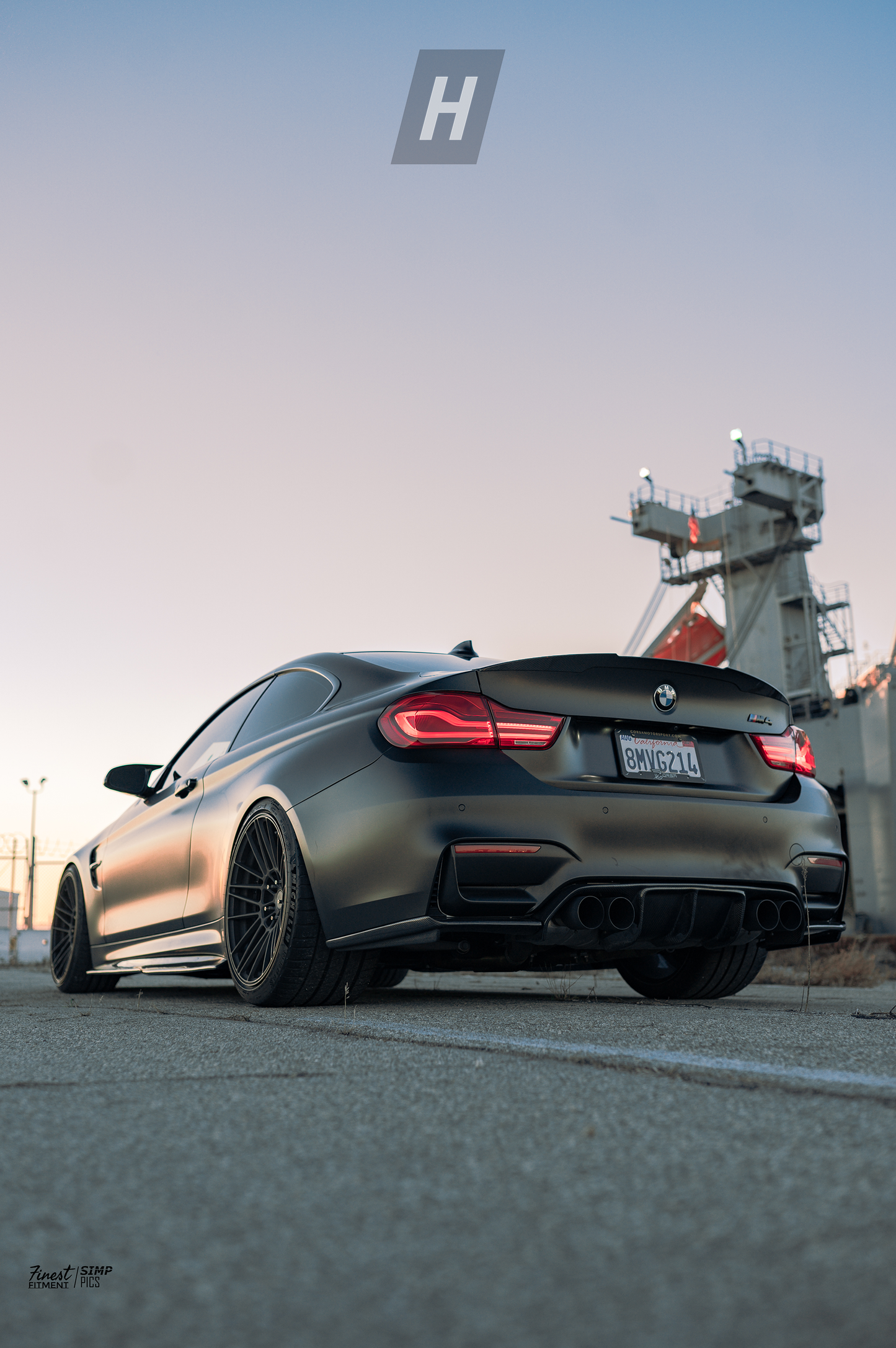 Horizon Motorsport Performance V1 Carbon Fiber Trunk Lip / Spoiler BMW F82 M4