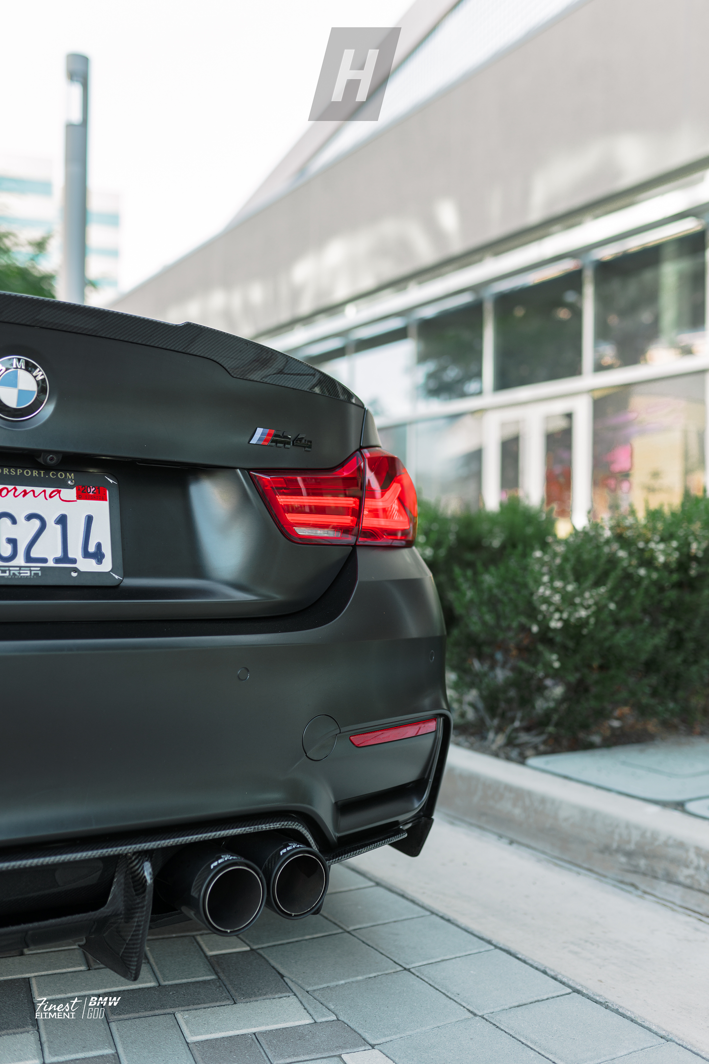 Horizon Motorsport Performance V1 Carbon Fiber Trunk Lip / Spoiler BMW F82 M4