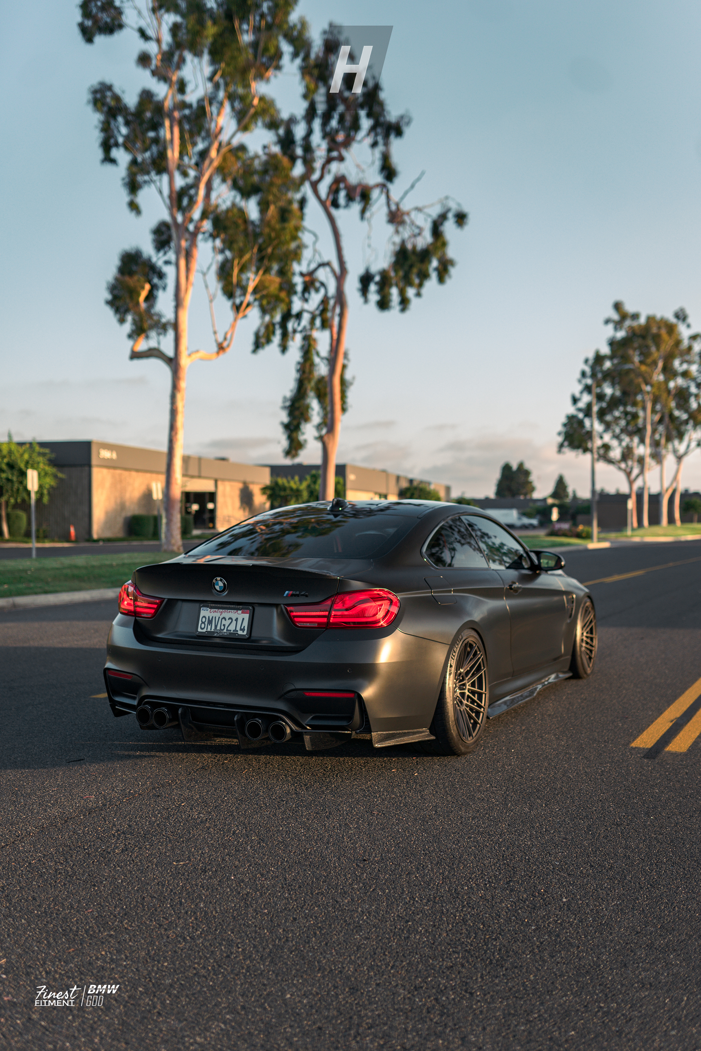Horizon Motorsport Performance V1 Carbon Fiber Trunk Lip / Spoiler BMW F82 M4