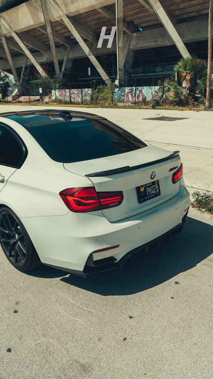 Horizon Motorsport CS V2 Dry Carbon Fiber Trunk Spoiler BMW F30 3-Series | F80 M3