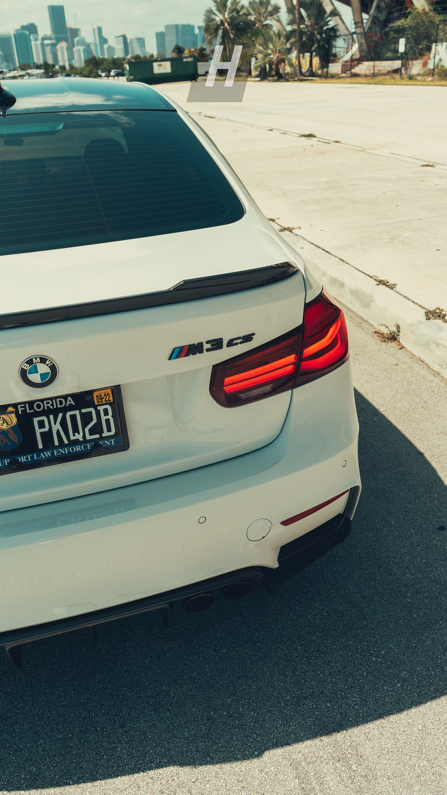 Horizon Motorsport CS V2 Dry Carbon Fiber Trunk Spoiler BMW F30 3-Series | F80 M3