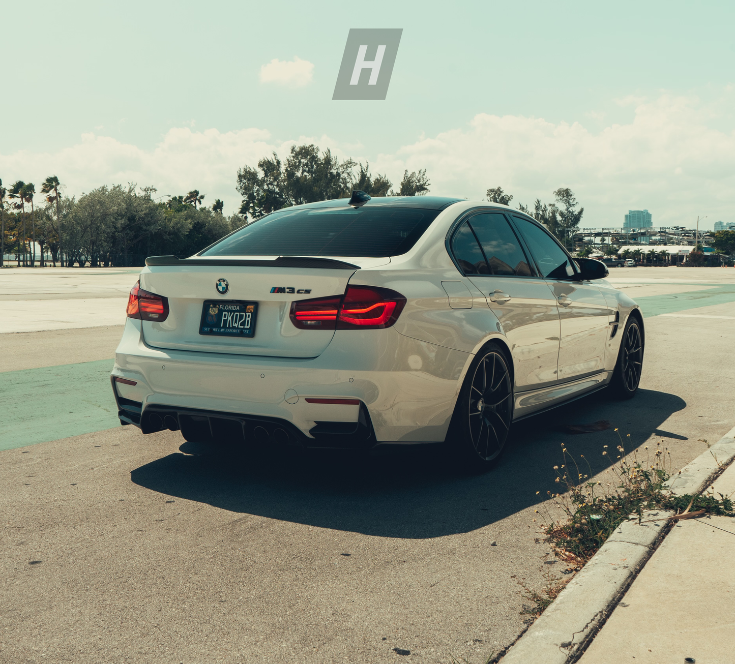 Horizon Motorsport CS V2 Dry Carbon Fiber Trunk Spoiler BMW F30 3-Series | F80 M3