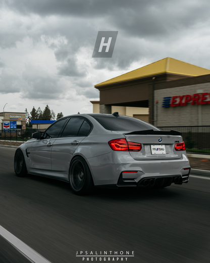 Horizon Motorsport V Style 3-Piece Carbon Fiber Diffuser BMW F80 M3 | F82 / F83 M4
