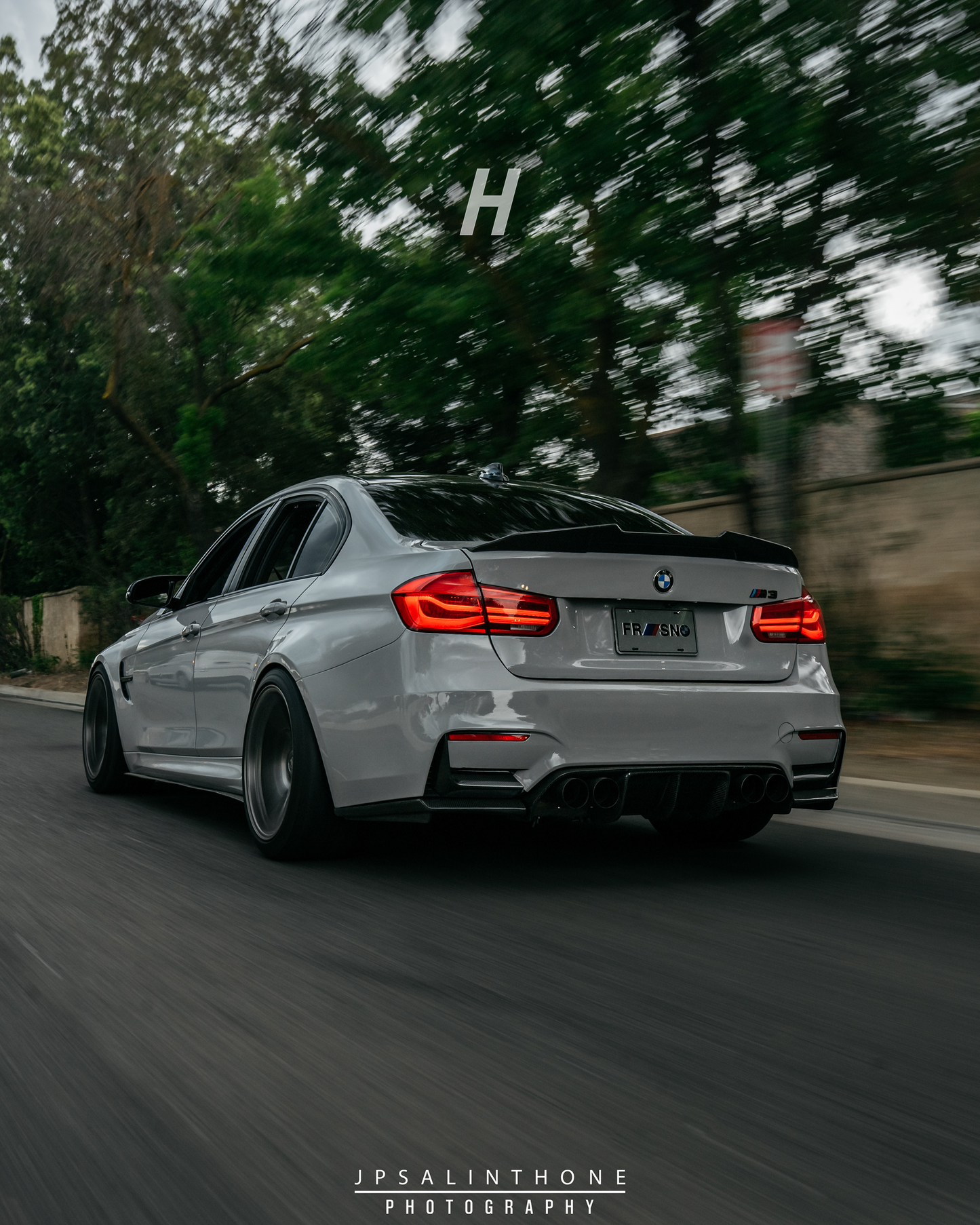 Horizon Motorsport V Style 3-Piece Carbon Fiber Diffuser BMW F80 M3 | F82 / F83 M4