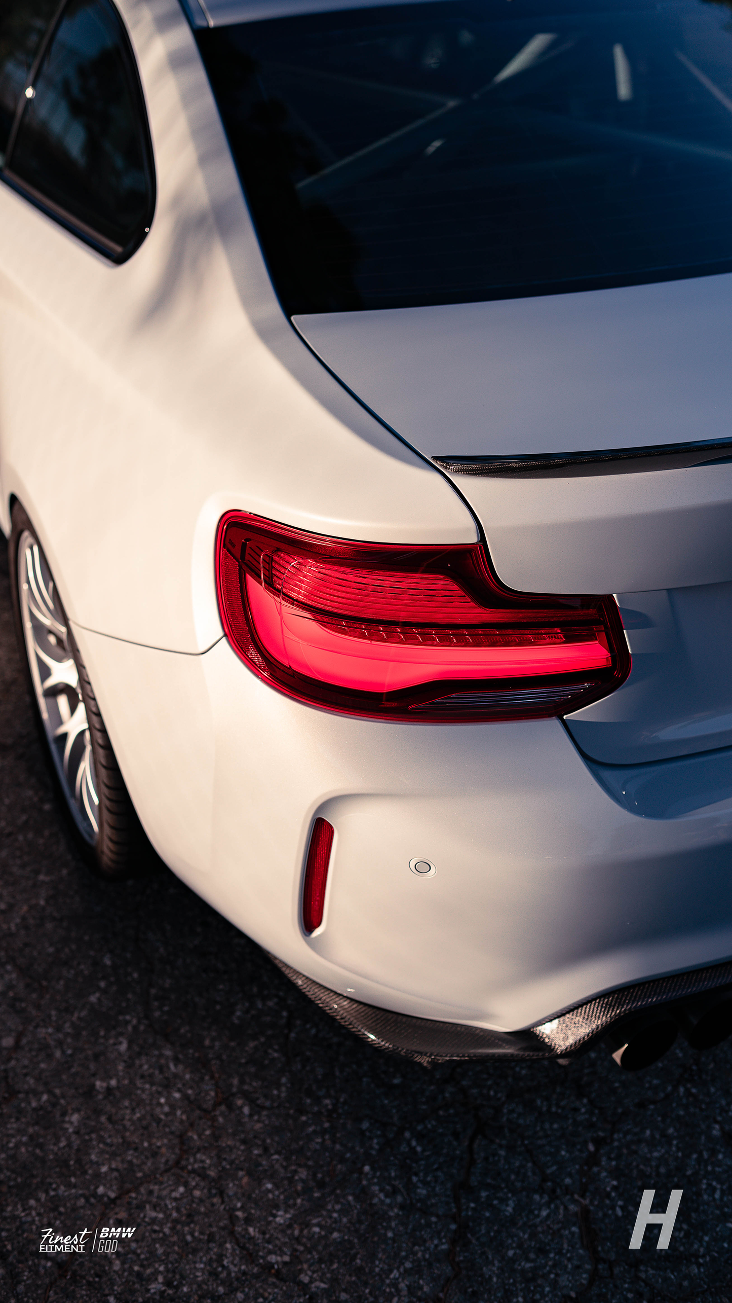 Horizon Motorsport Performance V1 Carbon Fiber Rear Trunk Spoiler / Lip BMW F22 2-SERIES | F87 M2