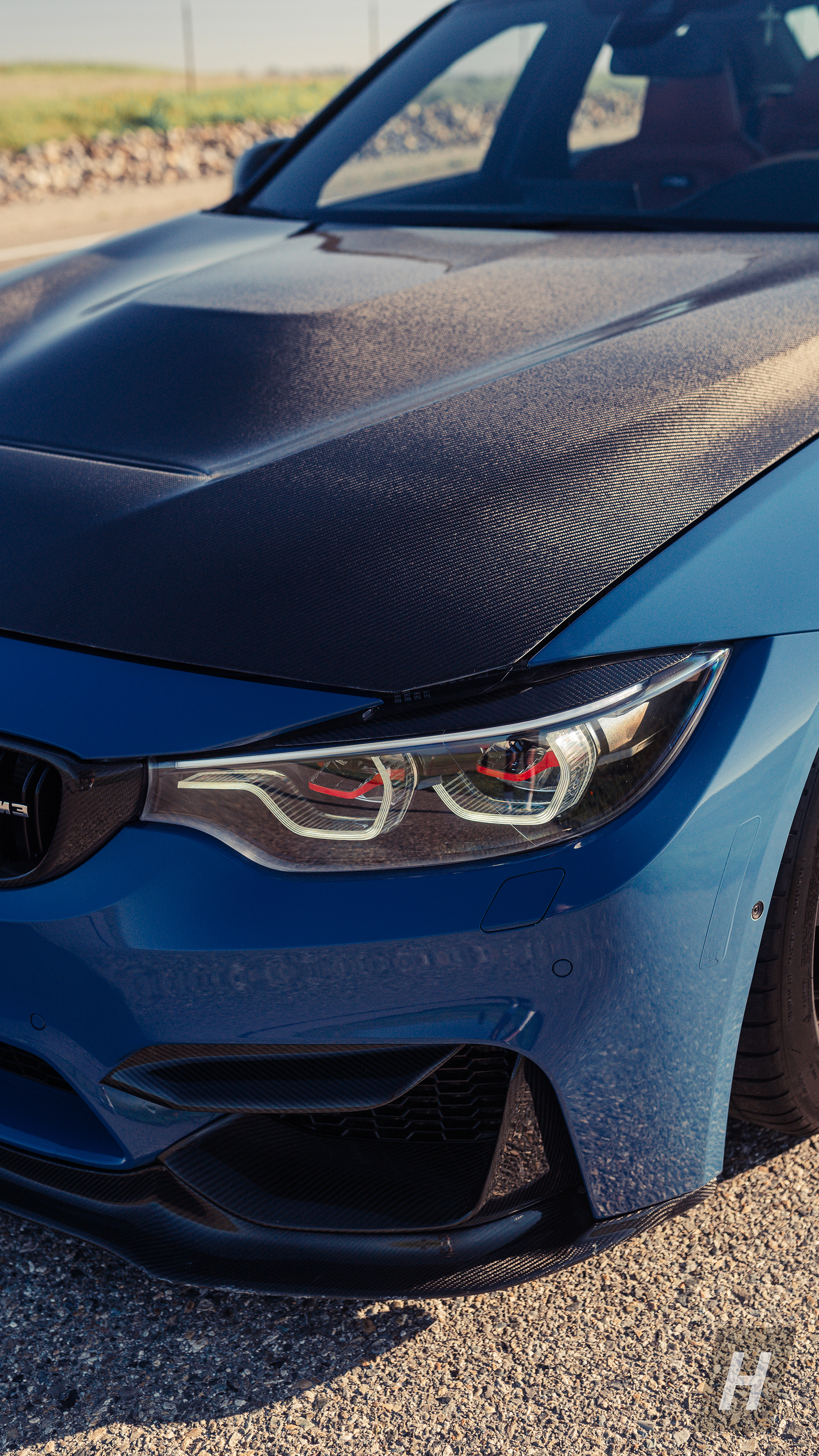 Horizon Motorsport Carbon Fiber Eyelid Headlight Covers BMW F80 M3 | F82 M4 | F3X 4-Series