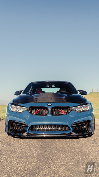 Horizon Motorsport Carbon Fiber Eyelid Headlight Covers BMW F80 M3 | F82 M4 | F3X 4-Series