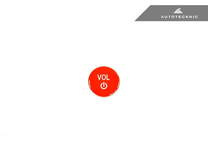 AutoTecknic Bright Red Audio Volume Button - G01 X3 | G02 X4 LCI