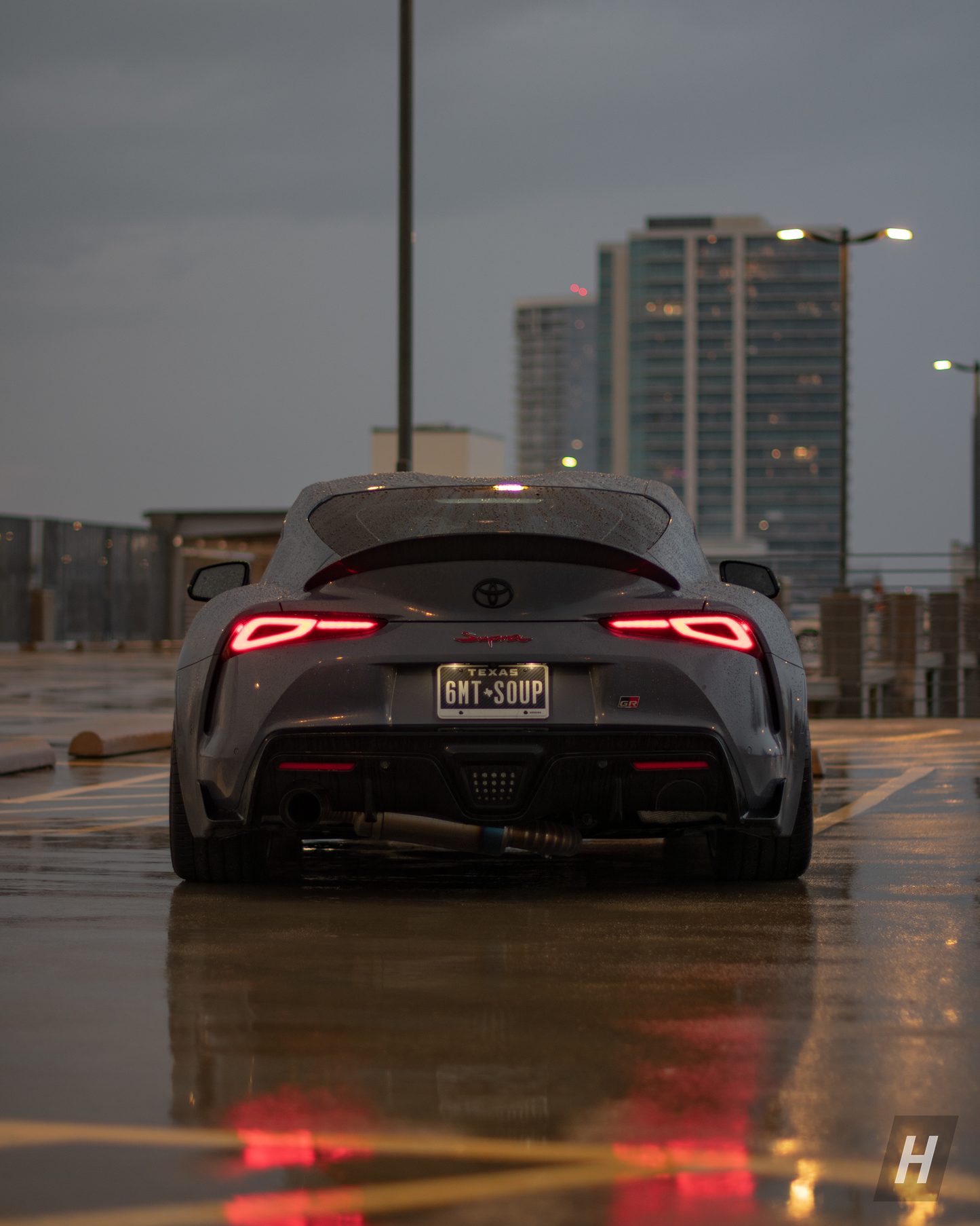 Horizon Motorsports AG Style Carbon Fiber Trunk Spoiler - Toyota Supra A90