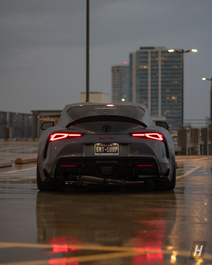 Horizon Motorsports AG Style Carbon Fiber Trunk Spoiler - Toyota Supra A90