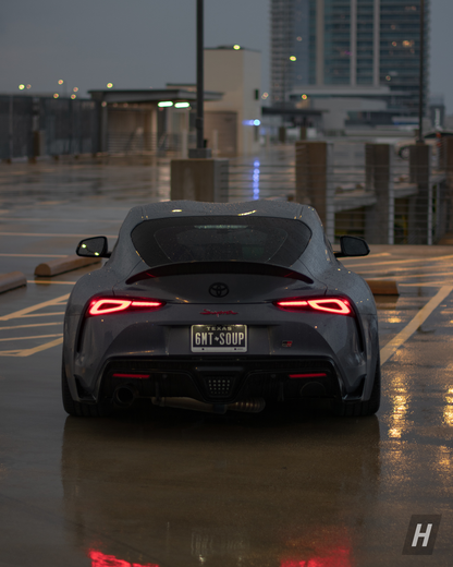 Horizon Motorsports AG Style Carbon Fiber Trunk Spoiler - Toyota Supra A90