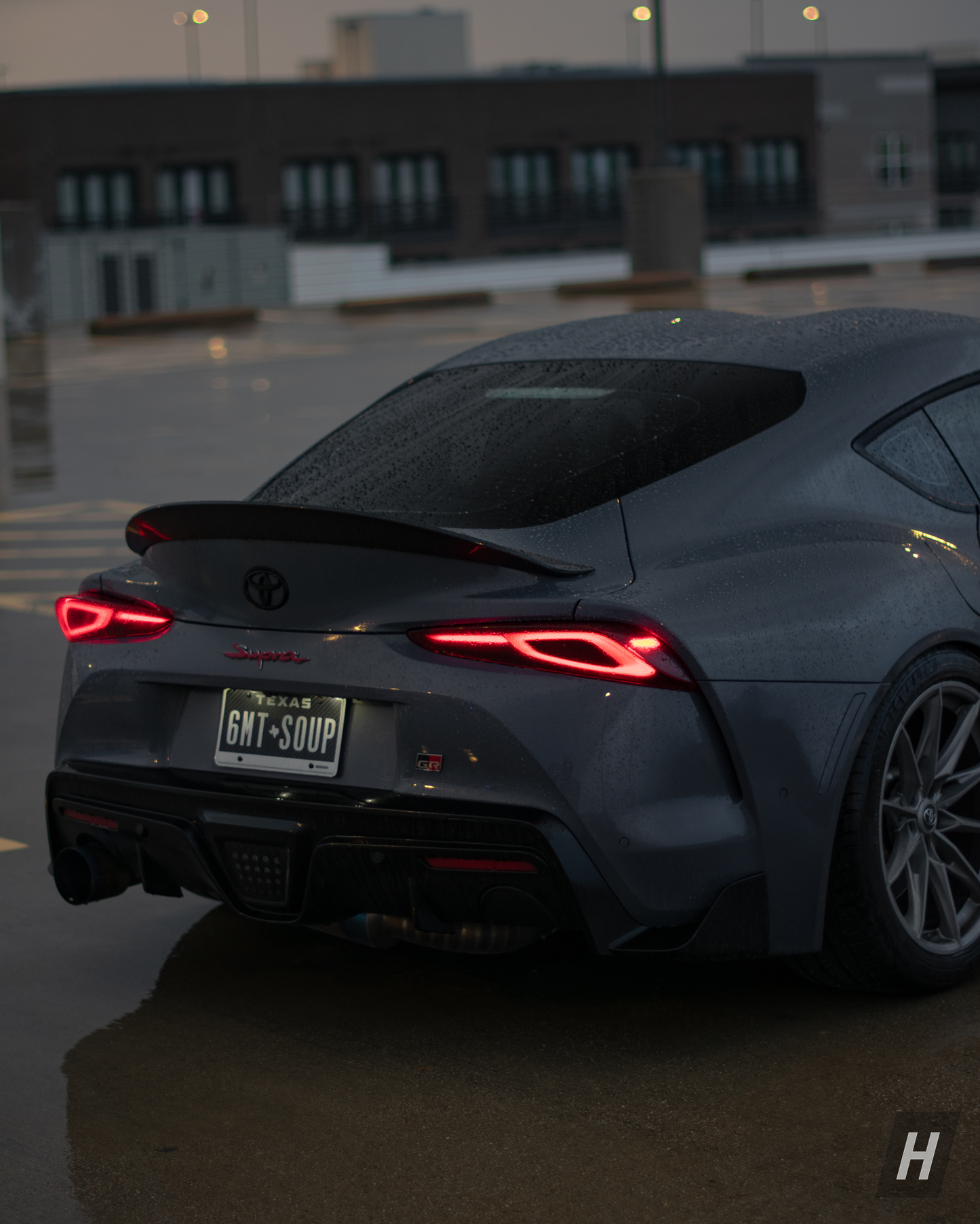 Horizon Motorsports AG Style Carbon Fiber Trunk Spoiler - Toyota Supra A90
