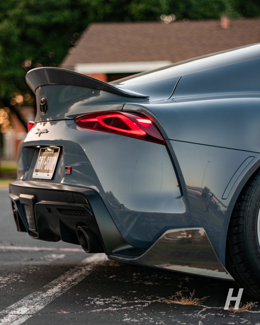 Horizon Motorsports AG Style Carbon Fiber Trunk Spoiler - Toyota Supra A90