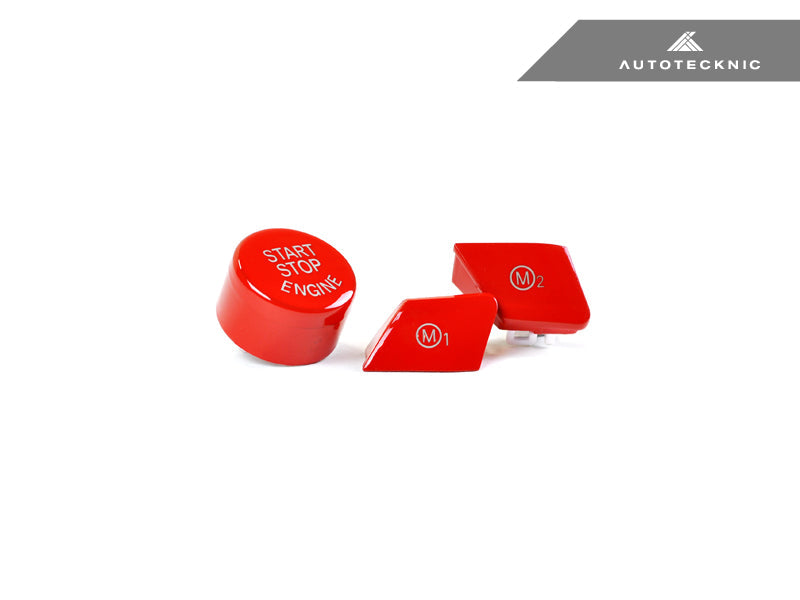 AutoTecknic Bright Red M1/ M2 Button Set BMW  F85 X5M | F86 X6M
