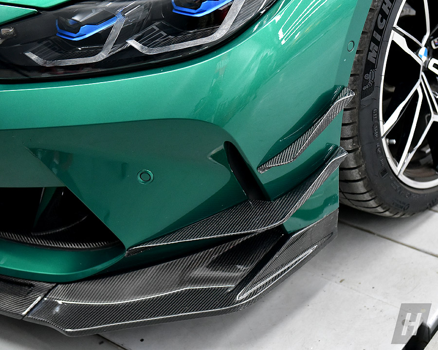 Horizon Motorsport Performance V1 Dry Carbon Fiber Canards BMW G80 M3 | G82 / G83 M4