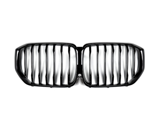 AutoTecknic Gloss Black Front Grille - G05 X5 Pre-LCI