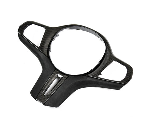 AutoTecknic Carbon Alcantara Steering Wheel Trim - G14/ G15/ G16 8-Series