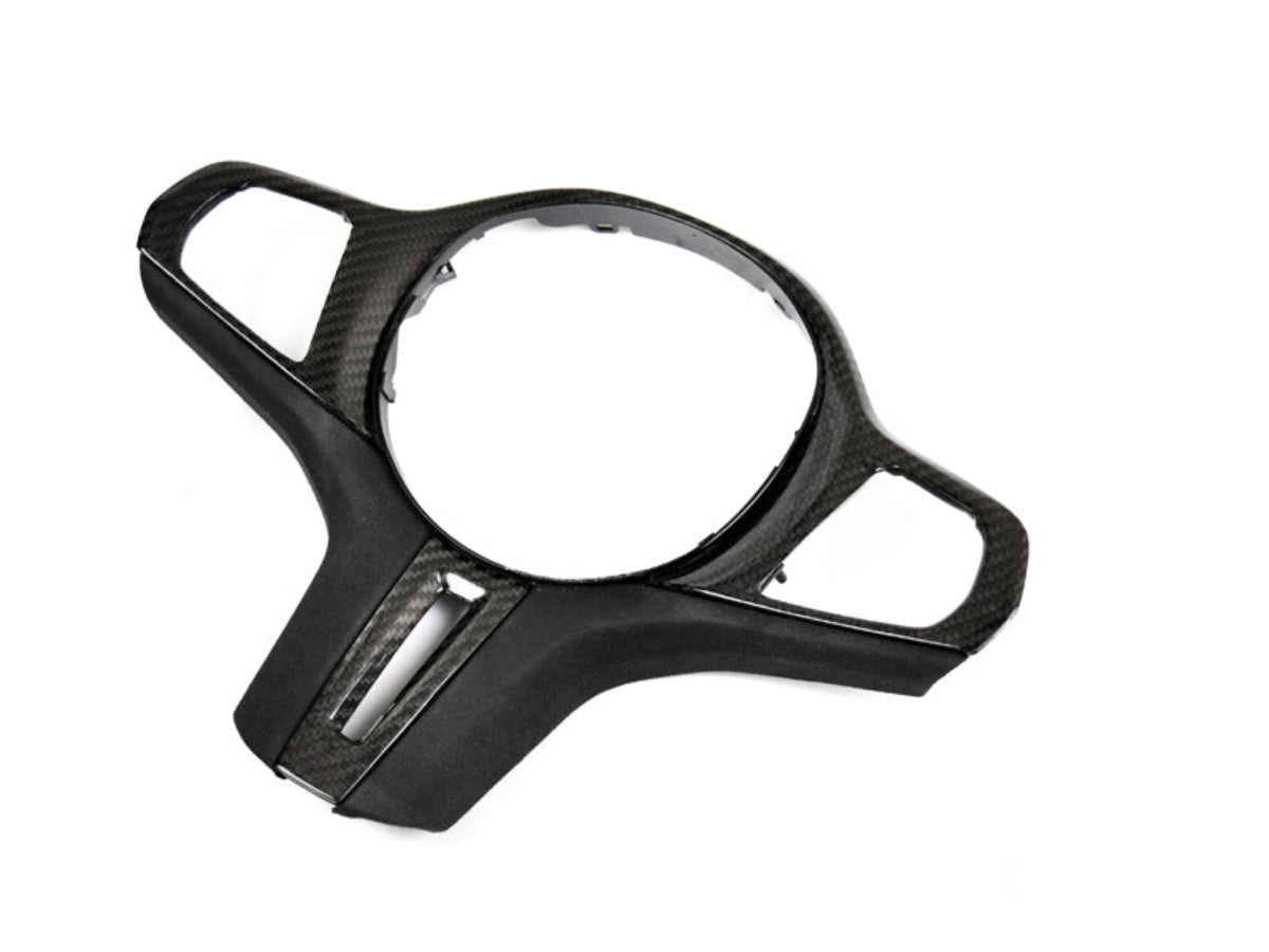 AutoTecknic Carbon Alcantara Steering Wheel Trim - F91/ F92/ F93 M8