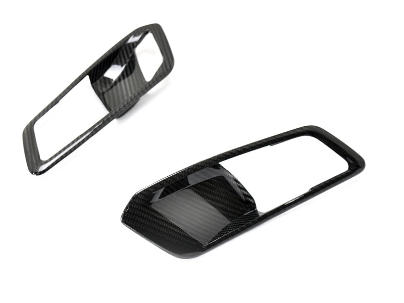 AutoTecknic Dry Carbon Interior Door Handle Trim Set - G80 M3