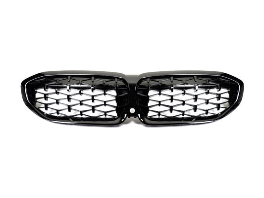 AutoTecknic Gloss Black Front Grille - G20 M340I Pre-LCI