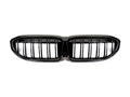 AutoTecknic Dual-Slats Gloss Black Front Grille - G20 3-Series Pre-LCI