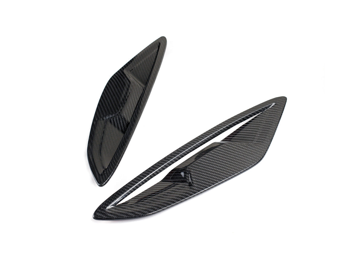 AutoTecknic Dry Carbon Fiber Fender Trim Set - G14/ G15/ G16 8-Series
