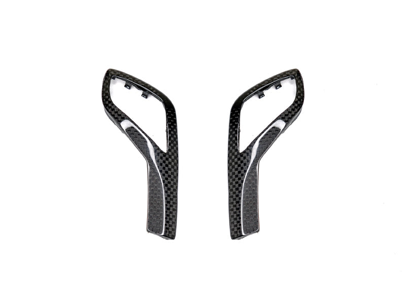 AutoTecknic Carbon Fiber Gear Selector Side Trims - G05 X5 | G06 X6 | G07 X7