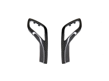 AutoTecknic Carbon Fiber Gear Selector Side Trims - G05 X5 | G06 X6 | G07 X7