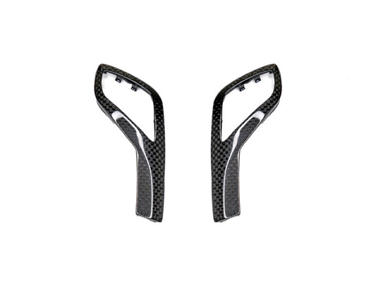 AutoTecknic Carbon Fiber Gear Selector Side Trims - G05 X5 | G06 X6 | G07 X7