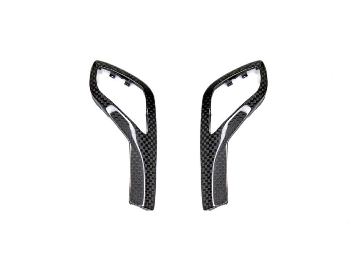 AutoTecknic Carbon Fiber Gear Selector Side Trims - G05 X5 | G06 X6 | G07 X7