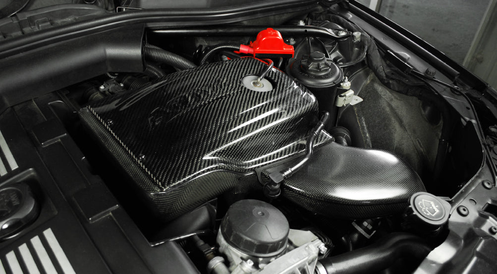 ARMASPEED Carbon Fiber Cold Air Intake Gloss BMW E60 535i N55