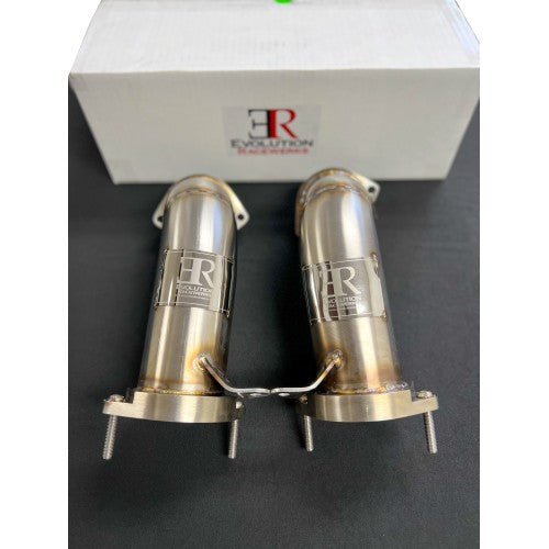 Evolution Racewerks S68 Downpipes Primary Secondary BMW 2024+ X5/X6/X7 M60i/XM