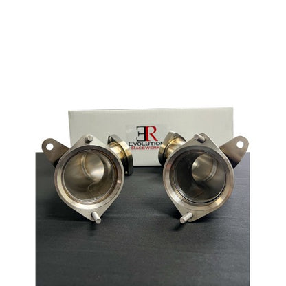 Evolution Racewerks S68 Downpipes Primary Secondary BMW 2024+ X5/X6/X7 M60i/XM