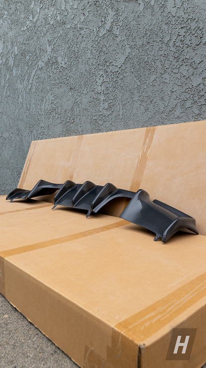 Horizon Motorsport GTS V2 Carbon Fiber Diffuser BMW E92 M3