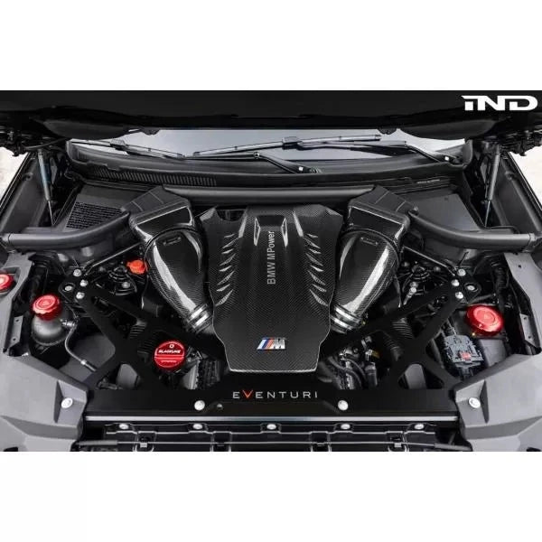 Eventuri Black Intake Engine Cover BMW F95 X5M | F96 X6M | G09 XM S63 S68