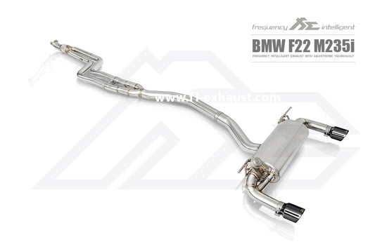 Fi Exhaust Valved Catback Exhaust BMW F22 M235i N55 2014-2016