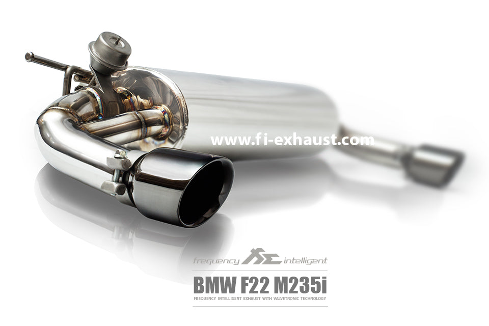 Fi Exhaust Valved Catback Exhaust BMW F22 M235i N55 2014-2016