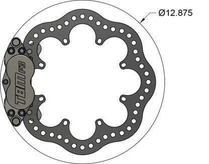 BMW G8X M2/M3/M4 Rear Drag Racing Brake Kit