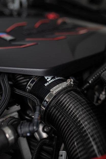 RENNELEMENT Dry Carbon Fiber Front Mount Intake BMW G90/G99 M5 S68