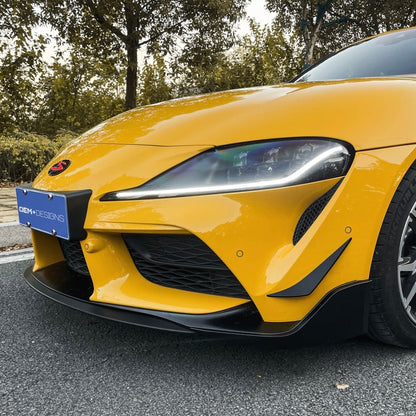 OEM+ DESIGNS Front Bumper Canards Toyota Supra GR A90/A91