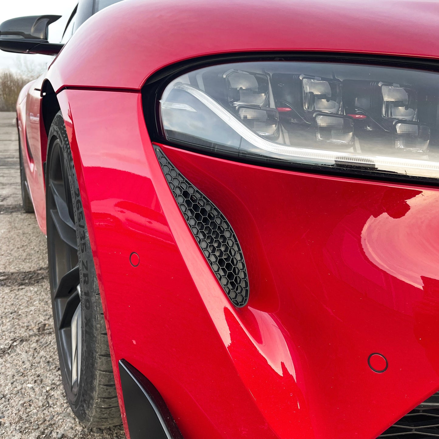 OEM+ Designs Open Front Vents for Toyota Supra GR (A90/91)