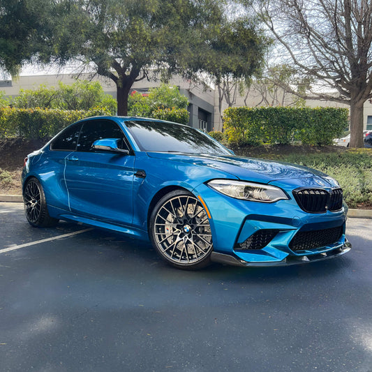 CarBahn Gloss Carbon Fiber Front Splitter | BMW F87 M2 Competition