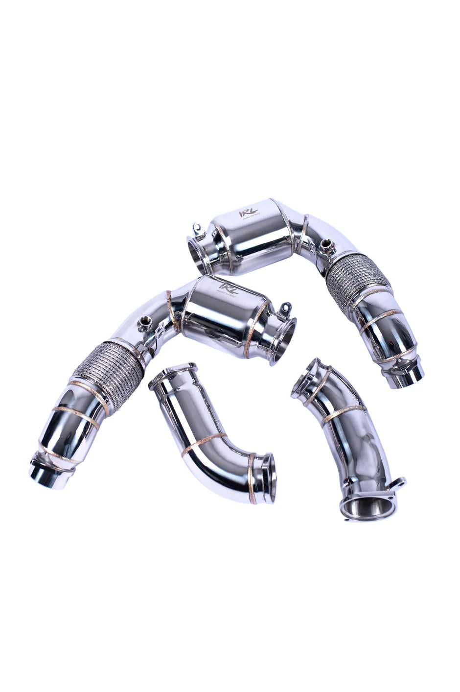 IRL Catted Downpipe 400 Cell BMW M5 G90 G99 S68