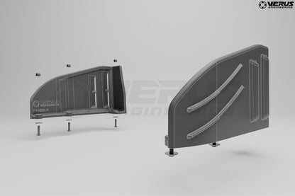 Verus Engineering Front Splitter Endplates - BMW E92 M3