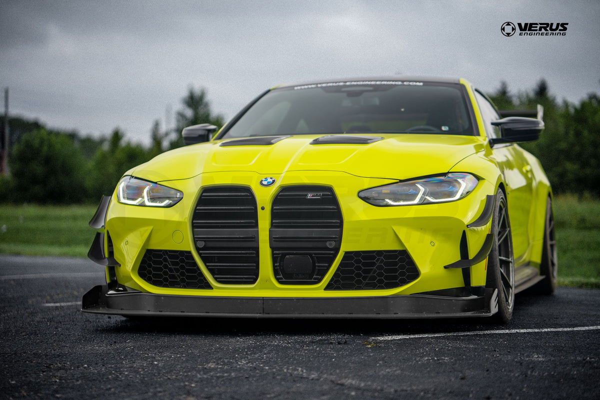 Verus Engineering Front Splitter Endplates - G80 BMW M3, G82 BMW M4