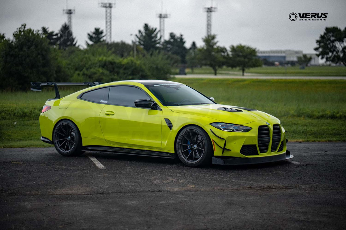 Verus Engineering Front Splitter Endplates - G80 BMW M3, G82 BMW M4