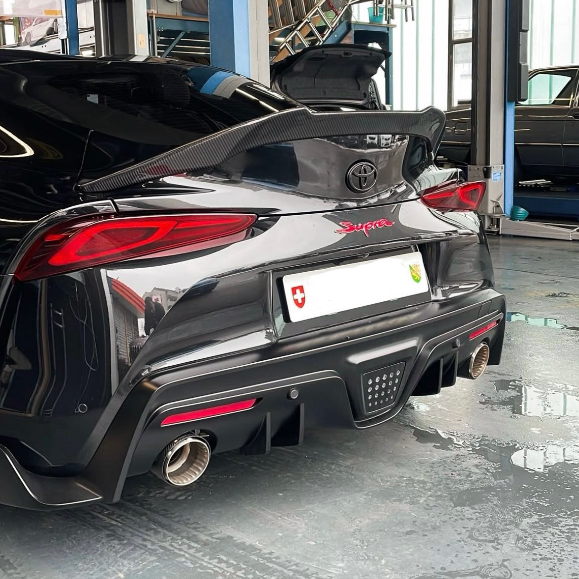 OEM+ DESIGNS Rear Diffuser Fins Toyota Supra GR A90/A91